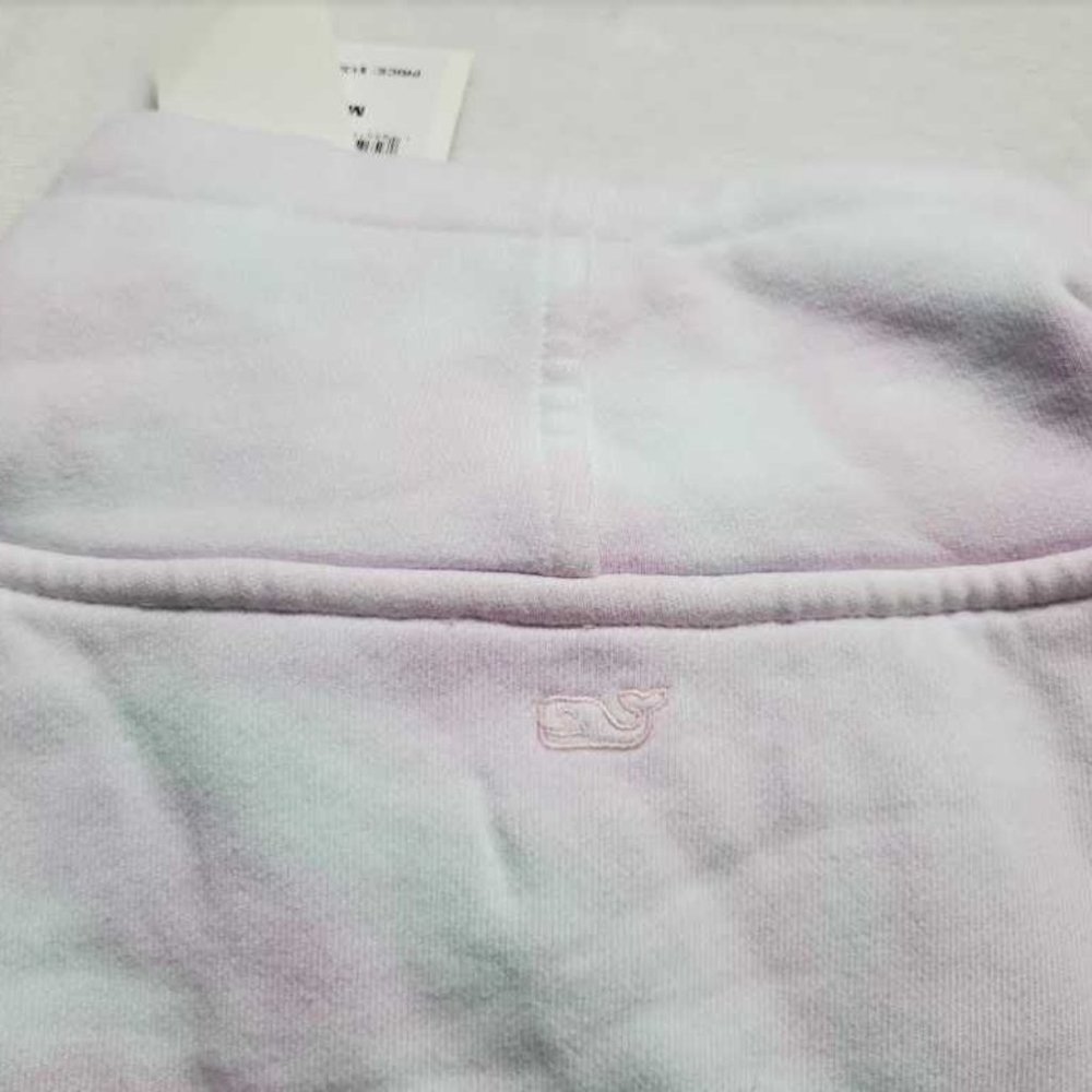 New women's M Vineyard Vines tie dye funnel neck shep shirt sweater - Picture 7 of 8